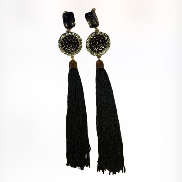 Women’s Black Earrings - Picture 1 of 7